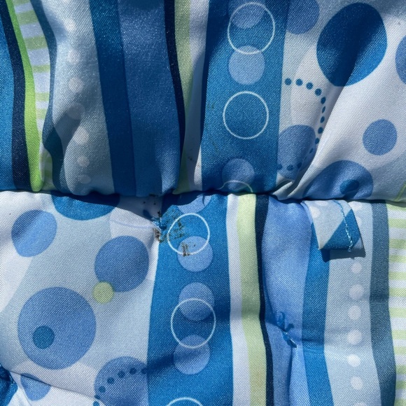 Boppy Blue Grocery Cart Cover Protector Baby Soft - Picture 6 of 8
